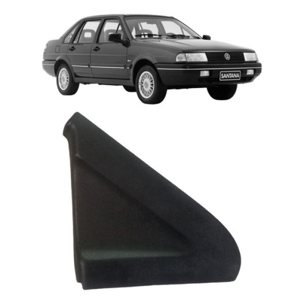 Acabamento Interno Retrovisor  Santana 1991 A 1997