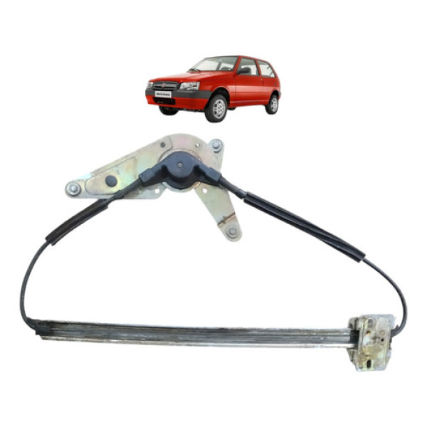 Maquina Vidro  Fiat Uno Sem Motor