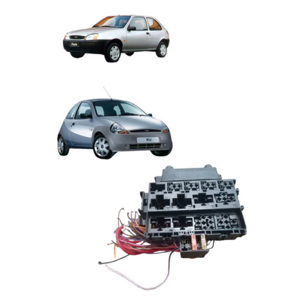 Caixa Fusíveis Ford Fiesta Ka 1.0 1996 A 2002