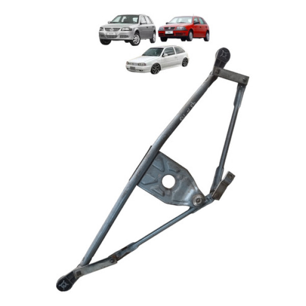 Maquina Limpador Parabrisa Gol G2 G3 G4 Sem Motor