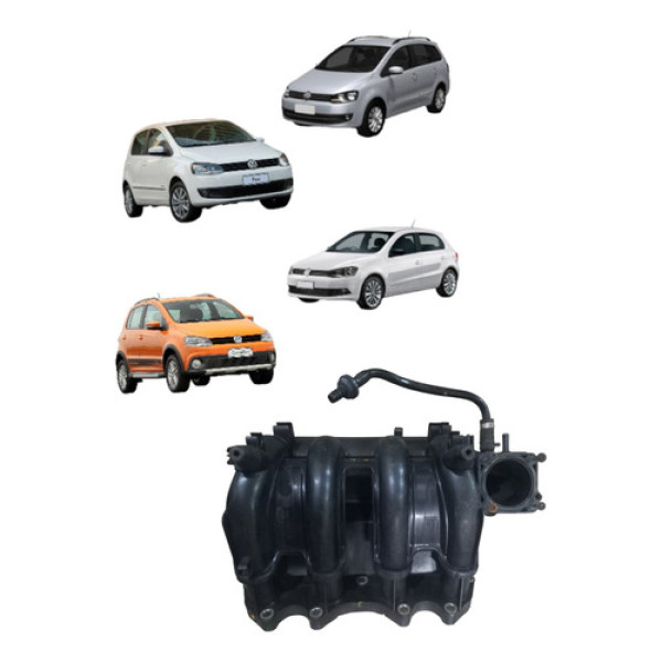 Coletor Admissão Crossfox Fox Spacefox Gol Power 1.6