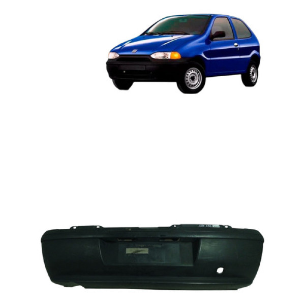 Parachoque Traseiro Palio 1996 2000