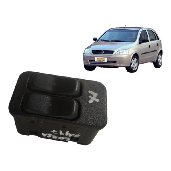 Botão Vidro Elétrico Corsa 2003 2008