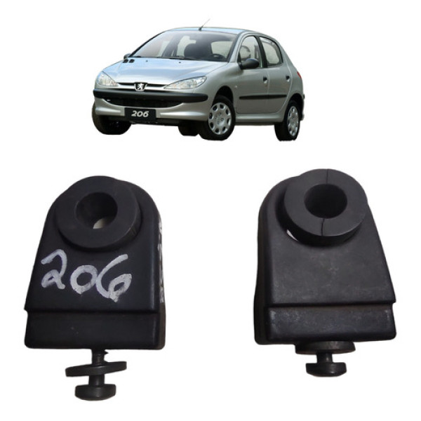 Par Suporte Radiador Peugeot 206 2003 A 2011