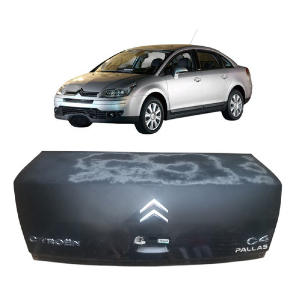 Emblema Tampa Traseira Porta Malas C4 Pallas 2007 2013