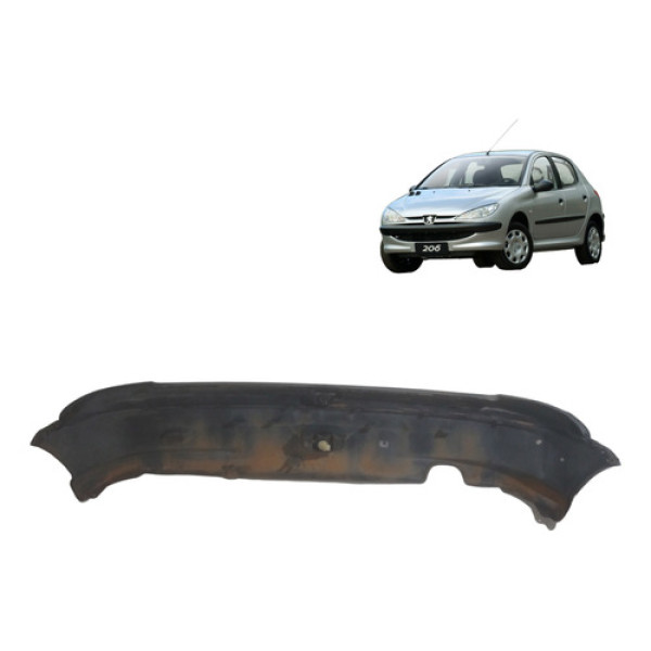 Parachoque Traseiro Peugeot 206 Hatch 2004 A 2010
