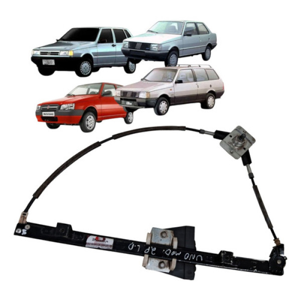 Maquina Vidro Manual Elba Premio Uno 1985 2013 Direito 2p