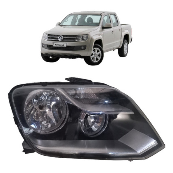 Farol Volkswagen Amarok Direito 2010 2016 Original 