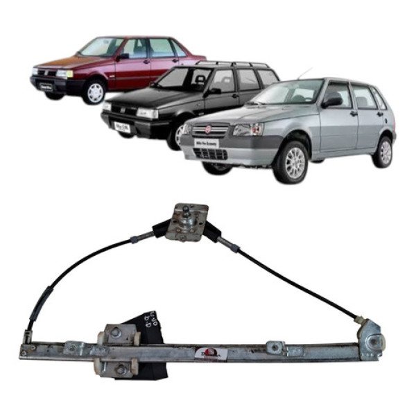 Maquina Vidro Manual Dianteiro Elba Prêmio Uno 1992 Direito