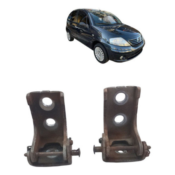 Dobradiça Porta Dianteira Citroen C3 2003 2012 Direito