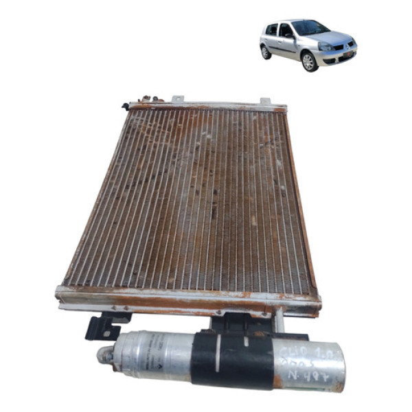 Condensador Ar Condicionado Clio 2005 2012