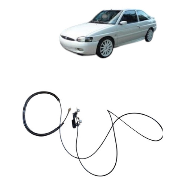 Puxador Abertura Tampa Traseira Escort Sw 1997 2002