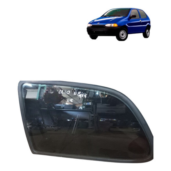 Vidro Lateral Fixo Palio 1996 2000 Esquerdo